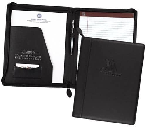 Custom Cape Ann Zip Pad Folio