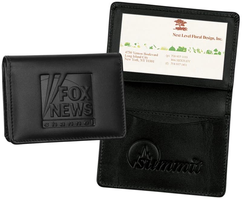 Custom Deluxe Ambassador Business Card Case