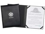 Custom Exec-U-Line Achiever Certificate Holder