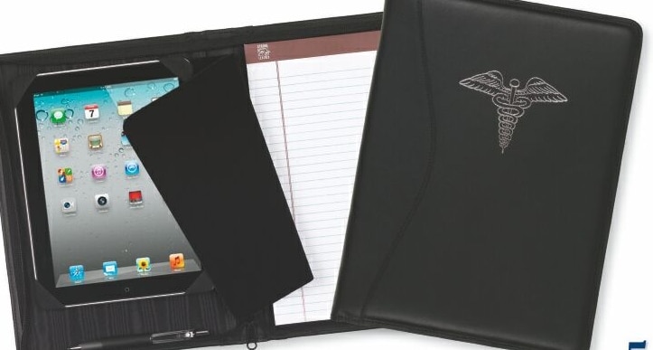 Custom Executive Suite iPad® Portfolio w/Writing Pad (Domestic)