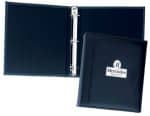 Custom Top Grain Cowhide 1 1/2" Ring Binder (Domestic)