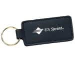 Custom Top Grain Cowhide Leather Rectangle Key Tag (Domestic)
