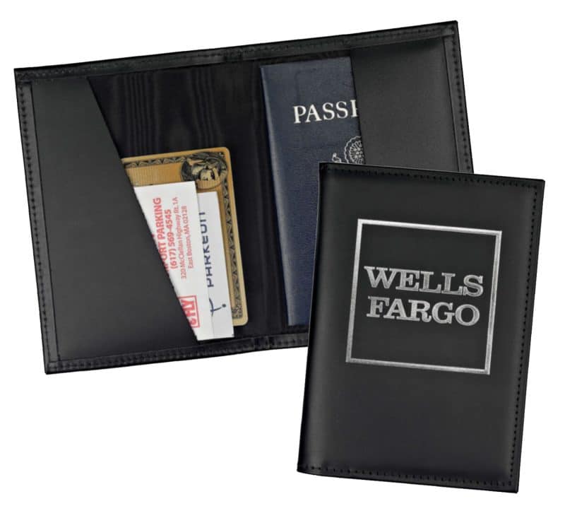 Custom Top Grain Cowhide RFID Passport Case (Domestic)