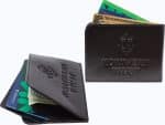 Custom Top Grain Cowhide RFID Strong-Fold Wallet
