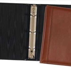 Custom Top Grain Leather Junior Ring Binder (Domestic)