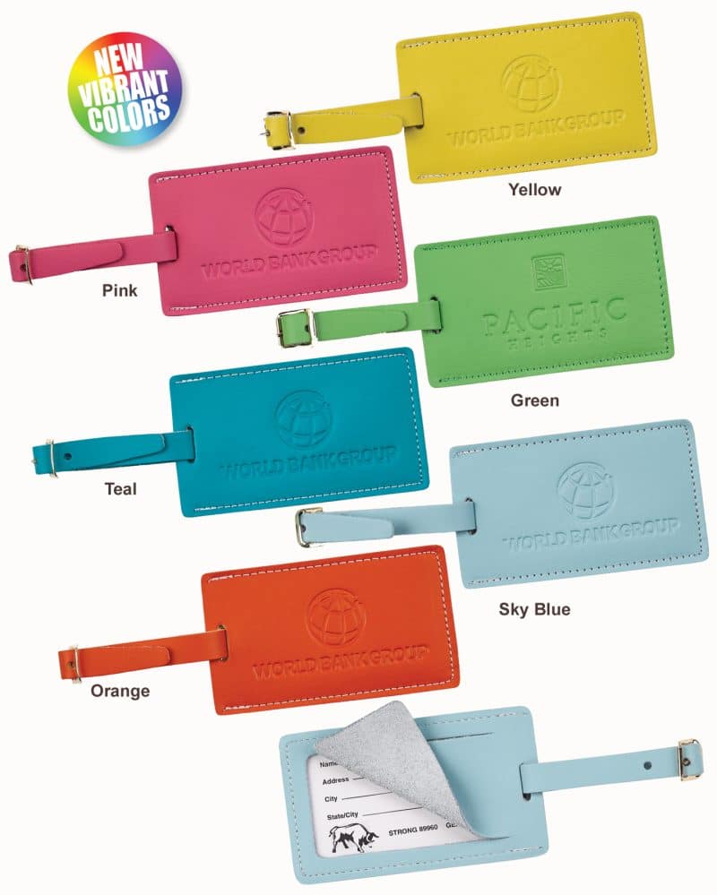 Custom Vibrant Luggage Tag (Domestic)