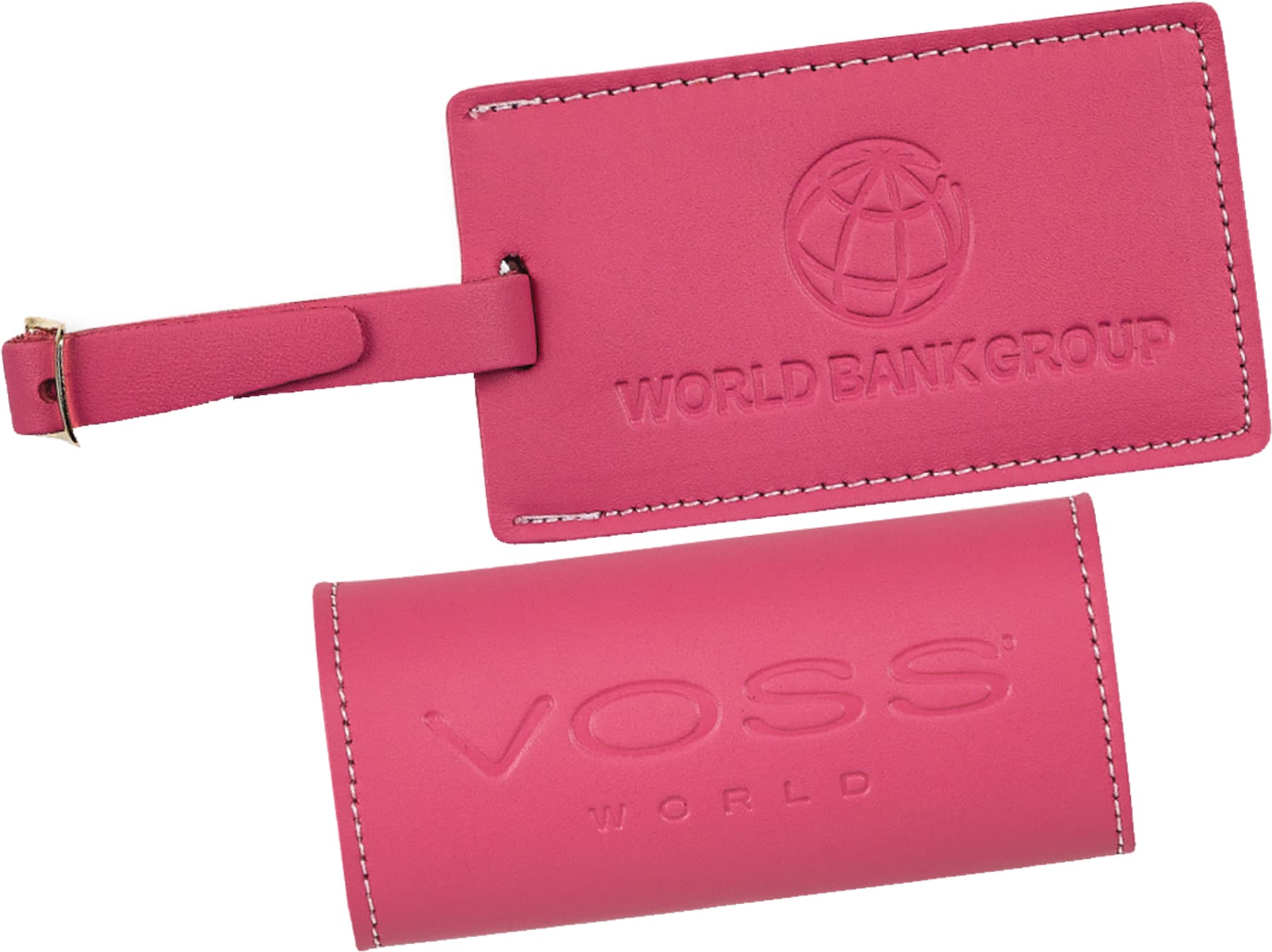 Custom Vibrant Luggage Tag & Handle Wrap Set (Domestic)