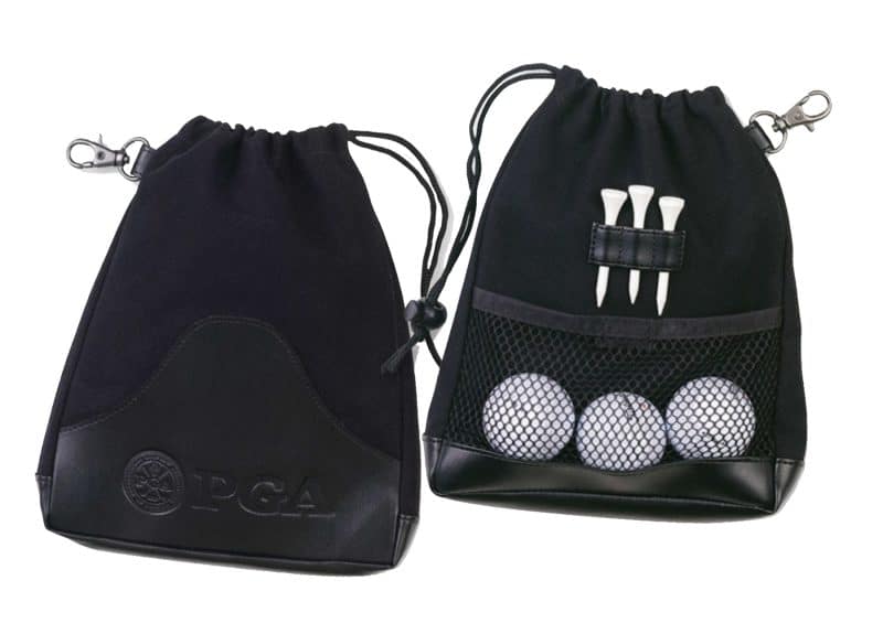 Custom Vineyard Deluxe Golf Pouch w/Mesh Pocket