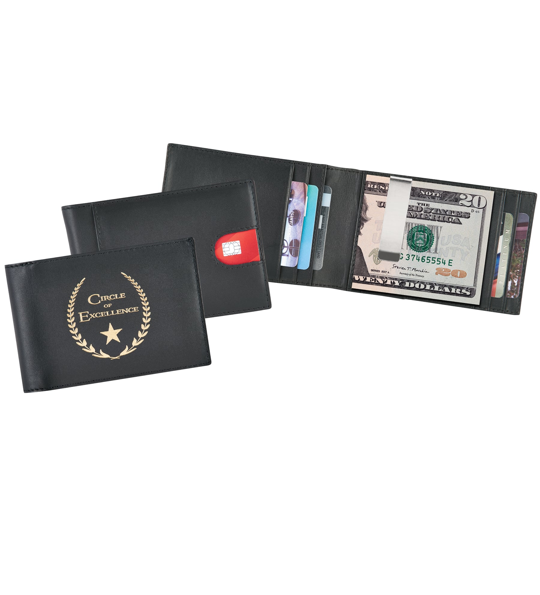 Custom Swift-Tap Money Clip Wallet