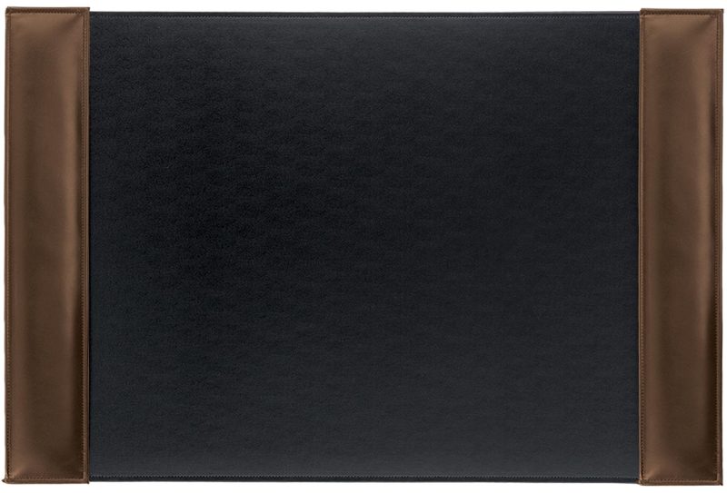 Custom Top Grain Leather Desk Blotter (Domestic) - 2