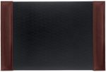 Custom Top Grain Leather Desk Blotter (Domestic) - 3