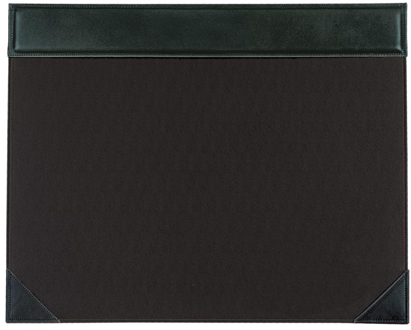 Custom Top Grain Leather Desk Blotter (Domestic) - 1
