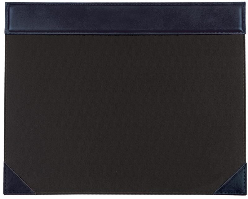Custom Top Grain Leather Desk Blotter (Domestic) - 4