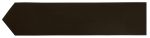 Custom Top Grain Leather Pointed Bookmark (Domestic) - 1