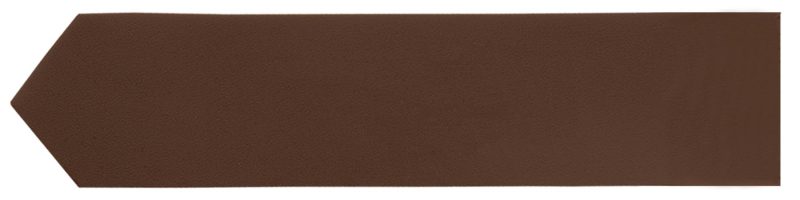 Custom Top Grain Leather Pointed Bookmark (Domestic) - 2