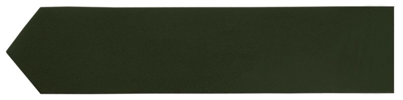 Custom Top Grain Leather Pointed Bookmark (Domestic) - 5