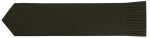 Custom Top Grain Leather Pointed Bookmark w/Fringe (Domestic) - 5
