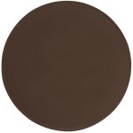 Custom Top Grain Leather Round Coaster w/ Felt Base (Domestic) - 2