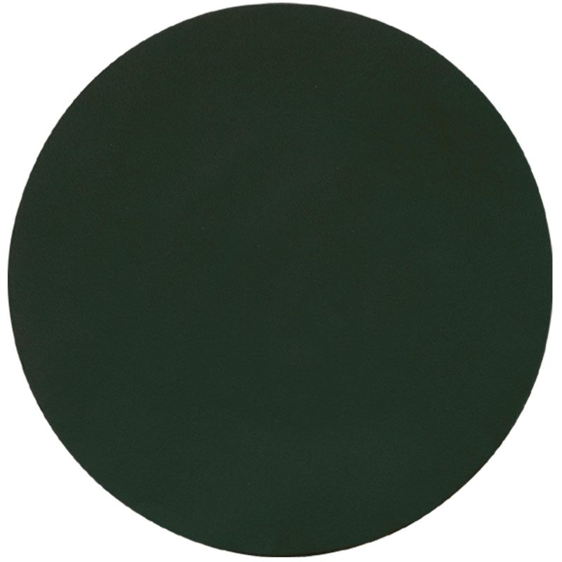 Custom Top Grain Leather Round Coaster w/ Felt Base (Domestic) - 5